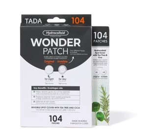 Thumbnail 1: Tada Beauty 104 Ct Night & Day Spot Covers w/ Tea Tree & Cica 