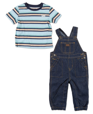 Thumbnail 2: Lee Baby Boys 2 Pc Overalls Set 