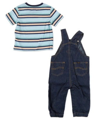 Thumbnail 3: Lee Baby Boys 2 Pc Overalls Set 