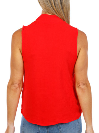 Thumbnail 2: Ava & Grace Women's Sleeveless Rhinestone Star Top 