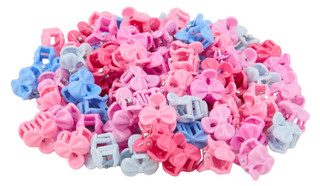 Thumbnail 3: Underonesky 80 Pk Bow Claw Clips Set  