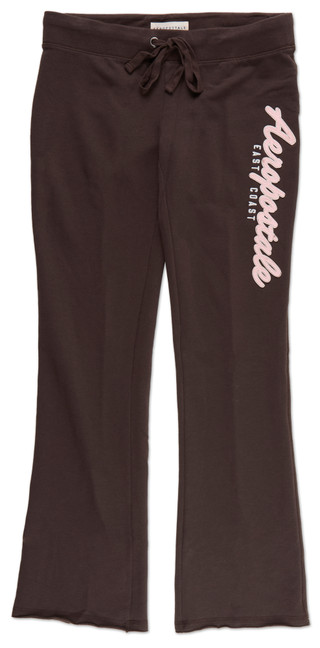 Thumbnail 1: Aeropostale Juniors Active Fit & Flare Wide Leg Pants 