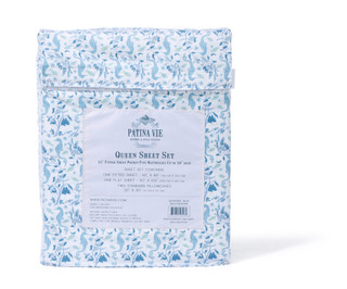 Thumbnail 2: PATINA VIE Queen Size 4 Pc Sheet Set  