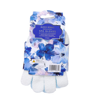 Thumbnail 2: Alexis Bendel 4 Pk Exfoliating Spa Gloves 