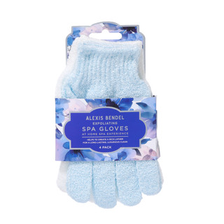Thumbnail 1: Alexis Bendel 4 Pk Exfoliating Spa Gloves 
