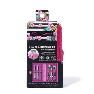 Thumbnail 1: Betsey Johnson 7 Pc Deluxe Grooming Kit 