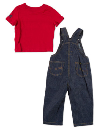 Thumbnail 2: Lee Baby Boys 2 Pc Overalls Set 