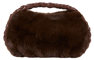 Thumbnail 1: Catherine Malandrino Faux Fur Shoulder Bag 
