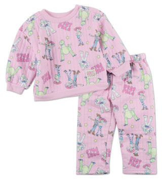 Thumbnail 1: Disney Toddler Girls 2 Pc Character Pants Set 