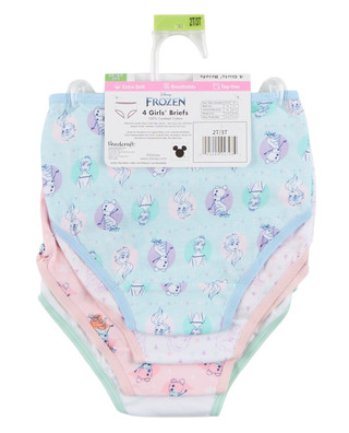 Thumbnail 2: Disney Toddler Girls 4 Pk Brief Panties 