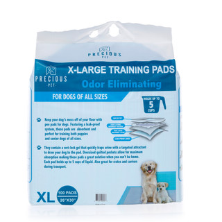 Thumbnail 2: Precious Pet 100 Pk Odor Eliminating XL Pet Training Pads 