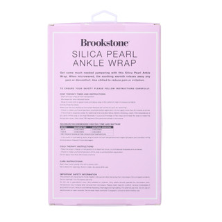 Thumbnail 2: Brookstone 2 Pk Silica Pearl Ankle Wraps 