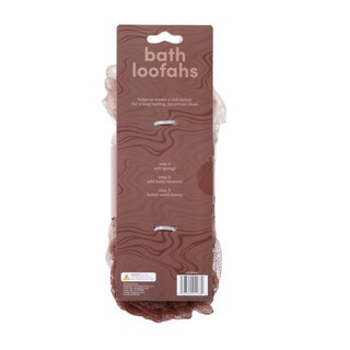 Thumbnail 2: 4 Pk Deep Clean Bath Loofahs 