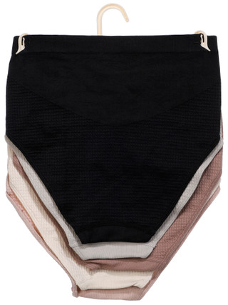 Thumbnail 2: ANNE KLEIN Women's 5 Pack High Waist Nylon Briefs 