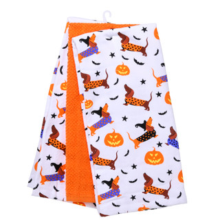 Thumbnail 1: Rockhill Home 3 Pk Haunted Howler Halloween Kitchen Towels 