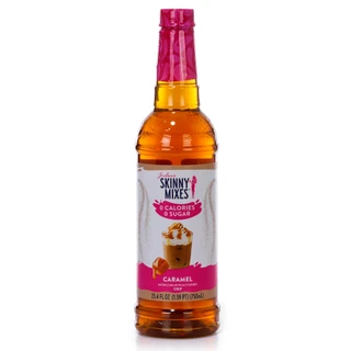 Thumbnail 1: SKINNY MIXES 25.4 oz Caramel Syrup 