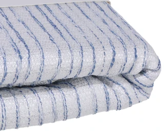 Thumbnail 4: Laura Ashley Thames Jacquard Blue Tablecloth 60x102 
