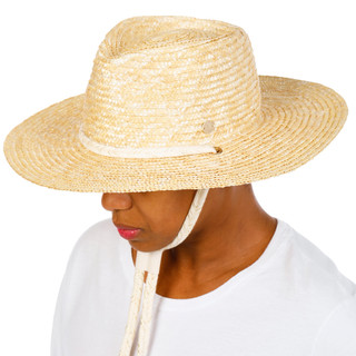 Thumbnail 1: SECONDARY St. Thomas Wheat Braid Fedora Hat 