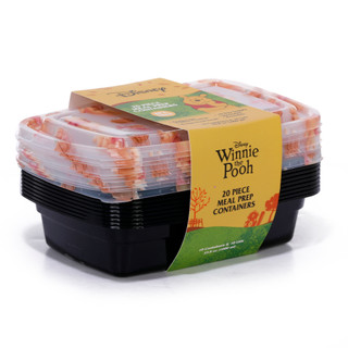 Thumbnail 3: Disney 20 Pc Winnie The Pooh Meal Prep Containers 