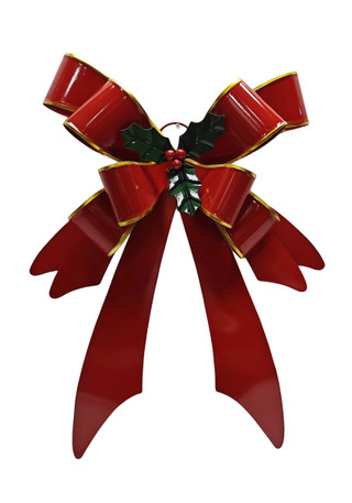 Thumbnail 1: Magical Season 19" Metal Bow Tie Décor 