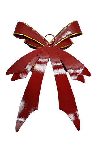 Thumbnail 2: Magical Season 19" Metal Bow Tie Décor 