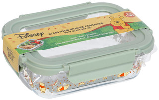 Thumbnail 1: Winnie The Pooh Harvest Pooh Glass Food Storage Container 