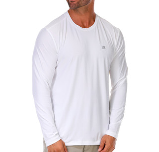 Thumbnail 1: AVALANCHE Men's Long Sleeve SPF Logo Shirt 