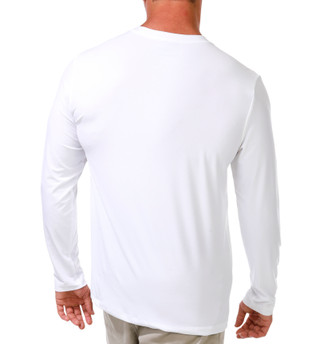 Thumbnail 2: AVALANCHE Men's Long Sleeve SPF Logo Shirt 