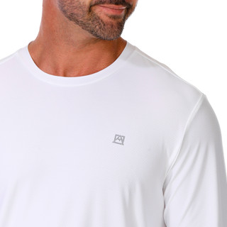 Thumbnail 3: AVALANCHE Men's Long Sleeve SPF Logo Shirt 