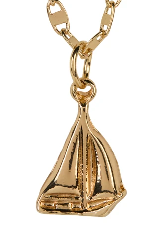 Thumbnail 3: Nautica Gold Sailboat Pendant Necklace 