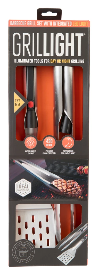 Thumbnail 1: SECONDARY  2 Pc Premium Stainless Steel Barbeque 