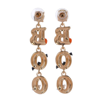 Thumbnail 3: Nicole Miller Halloween BOO Dangle Earrings 