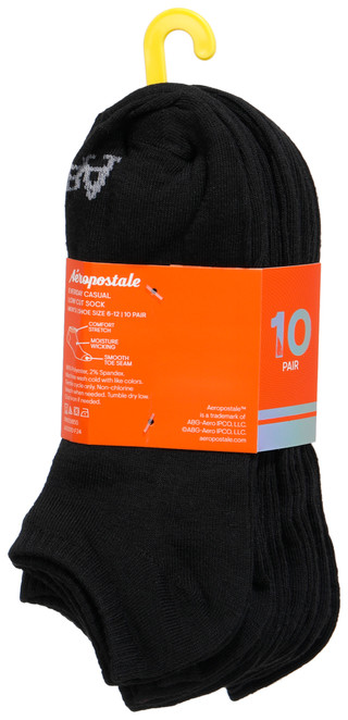 Thumbnail 2: Aeropostale Men's 10 Pk Low Cut Socks  