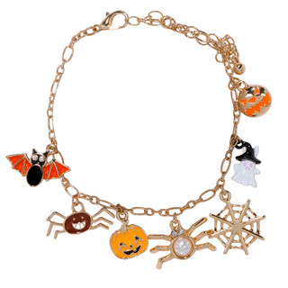 Thumbnail 1: Nicole Miller Halloween Charm Bracelet 