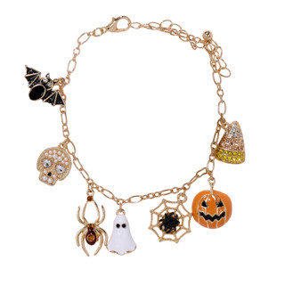 Thumbnail 1: Nicole Miller Halloween Charm Bracelet 
