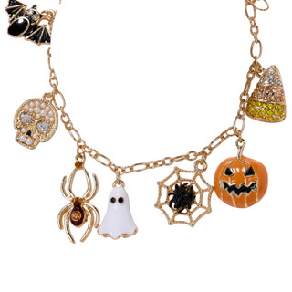 Thumbnail 2: Nicole Miller Halloween Charm Bracelet 