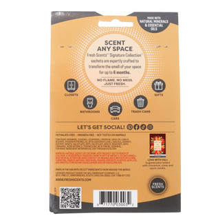 Thumbnail 2: FRESH SCENTS 3 Pk Spiced Fruit Autumn Fragrance Sachets 
