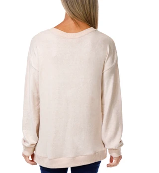 Thumbnail 2: Magical Season Women's Long Sleeve Sequin Pumpkin Sweater 