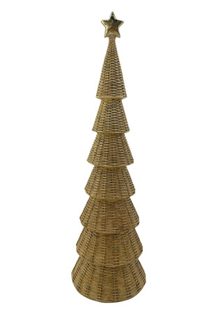 Thumbnail 1: Magical Season 21" Resin Woven Christmas Tree 