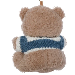 Thumbnail 2: SECONDARY Fuzzy Teddy Sweater Bag Charm 