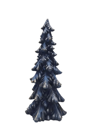Thumbnail 2: Magical Season 13" Resin Blue Christmas Tree 