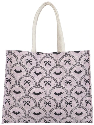 Thumbnail 1: AZZURE Harvest Bat Bow Shopper Tote 