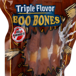 Thumbnail 3: DREAM BONE 4 Pc Chicken Dumbbell Dog Chews 