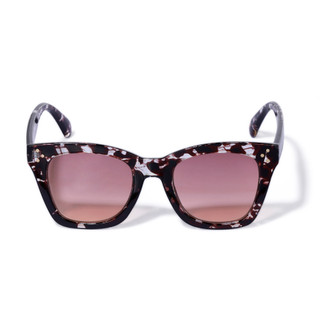 Thumbnail 3: BCBG Women's Peaked D-Frame Cat Eye Sunglasses 