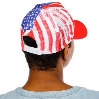 Thumbnail 2: La Valentina American Flag Baseball Cap 