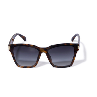 Thumbnail 3: BCBG Women's Square Overlay Lens Sunglasses 