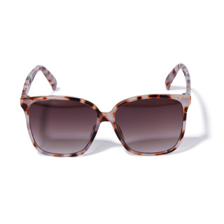 Thumbnail 2: BCBG Women's Oversized Square Metal Inlay Sunglasses 