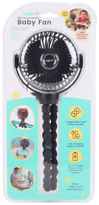 Thumbnail 1: Lulyboo 360 Rechargeable Baby Fan  