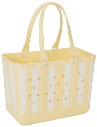 Thumbnail 2: SIMPLY SOUTHERN Stripe Tote Bag 