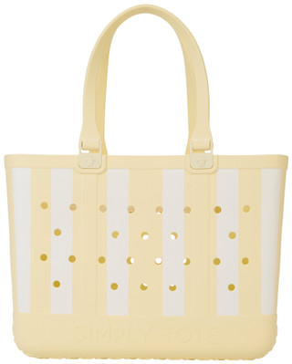 Thumbnail 1: SIMPLY SOUTHERN Stripe Tote Bag 
